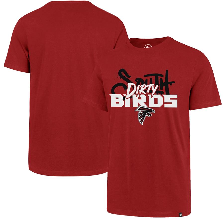 Atlanta Falcons '47 Dirty Birds Regional Super Rival T-Shirt - Red