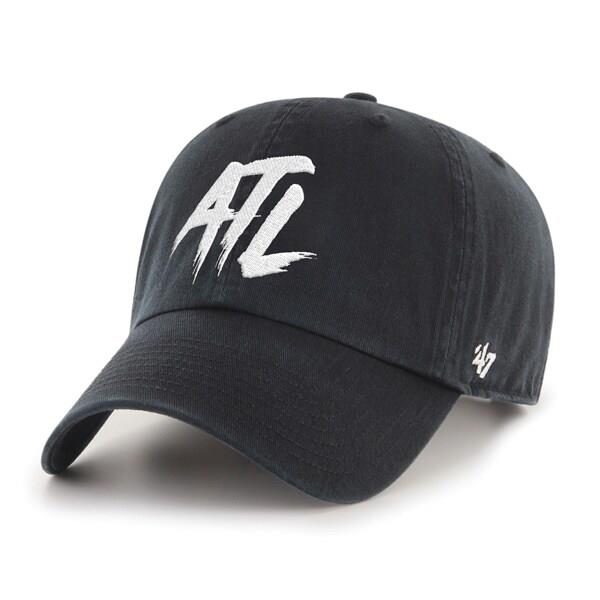 Atlanta Falcons '47 Dirty Birds Regional Side Clean Up Adjustable Hat - Black