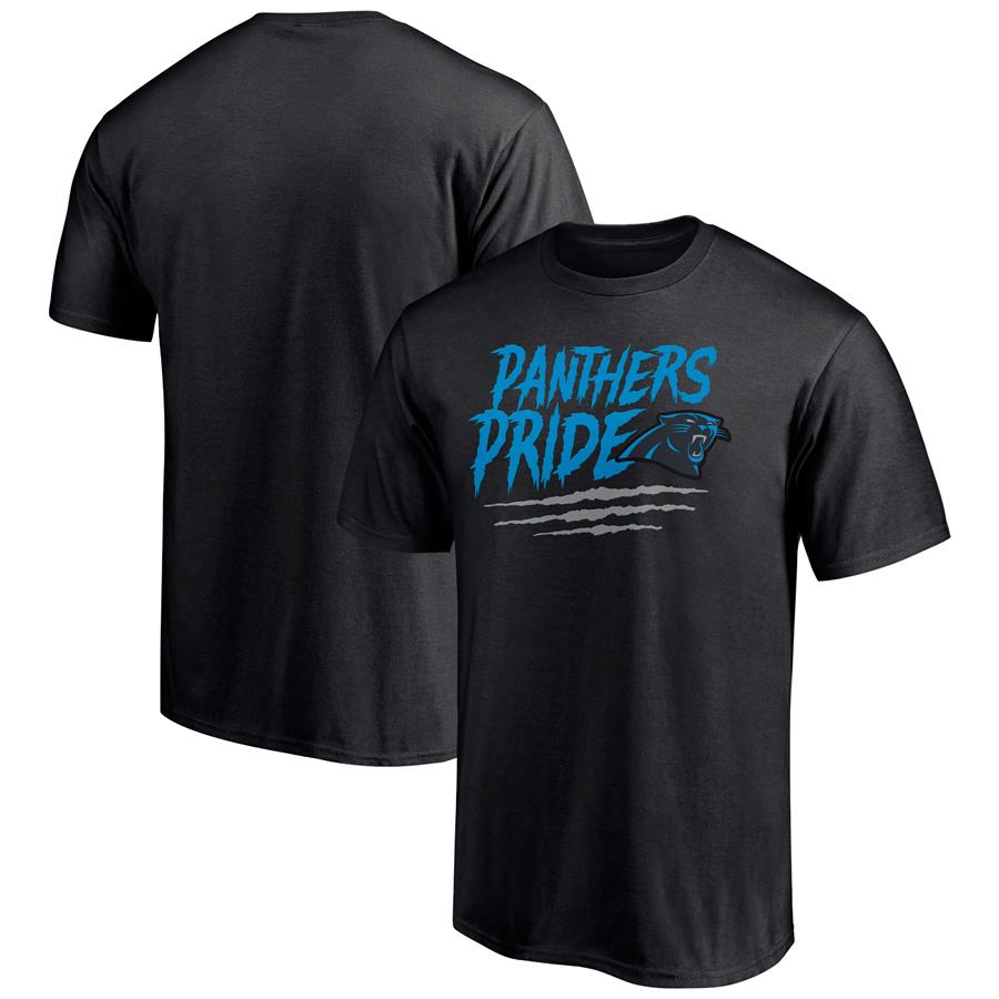 Carolina Panthers Fanatics Branded Hometown Collection 1st Down T-Shirt - Black