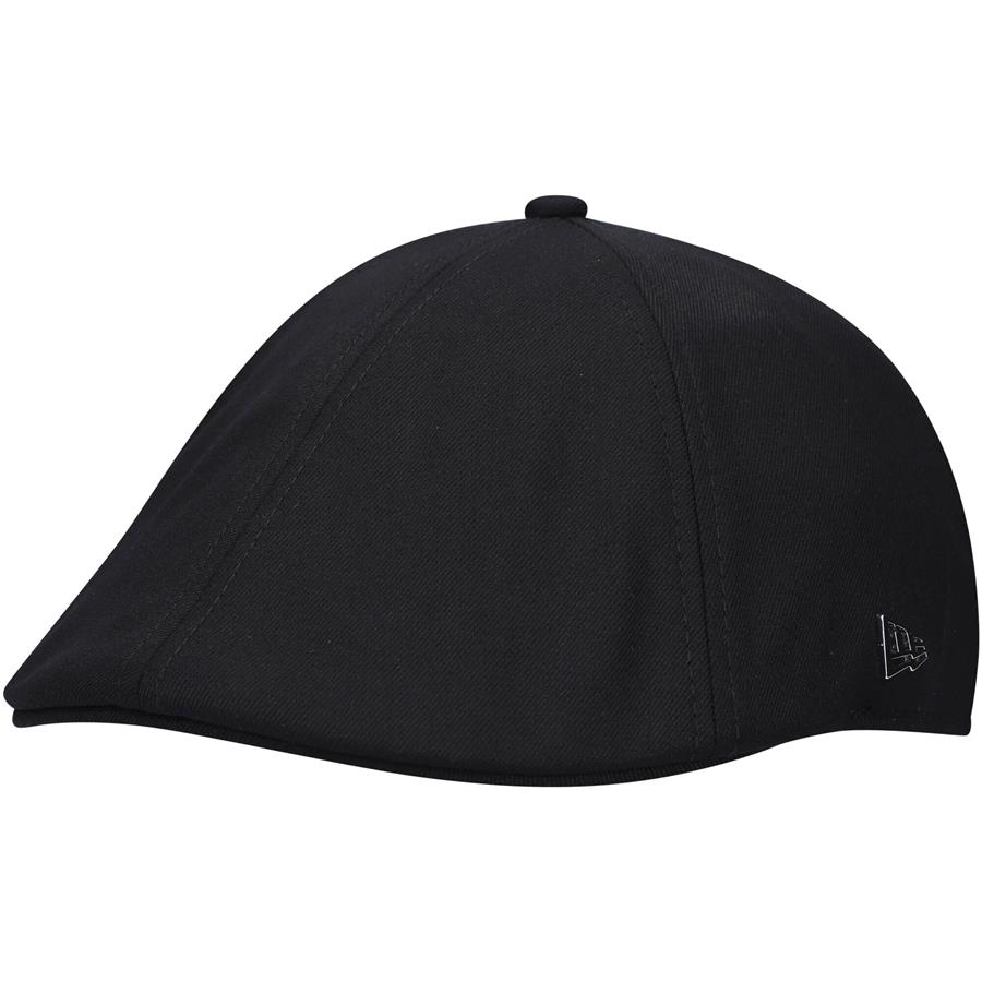 Carolina Panthers New Era Suiting Duckbill Fitted Hat - Black