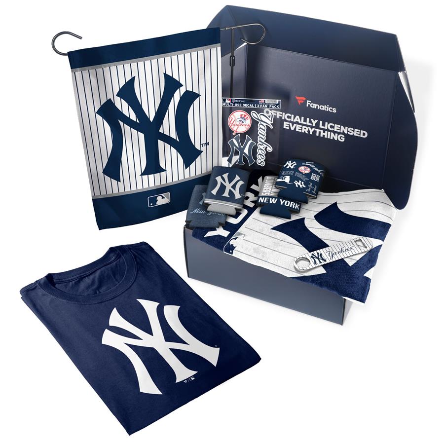 Футболка New York Yankees Fanatics Pack Tailgate Game Day Essentials Gift Box ($107+ Value)