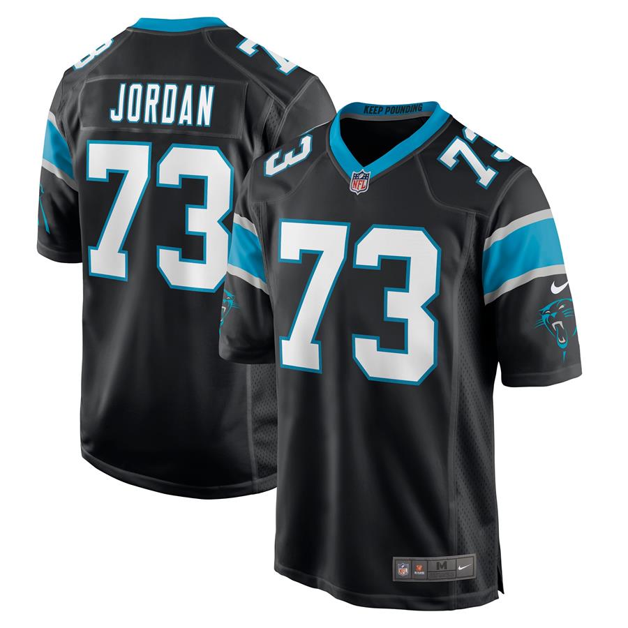Michael Jordan Carolina Panthers Nike Game Jersey - Black