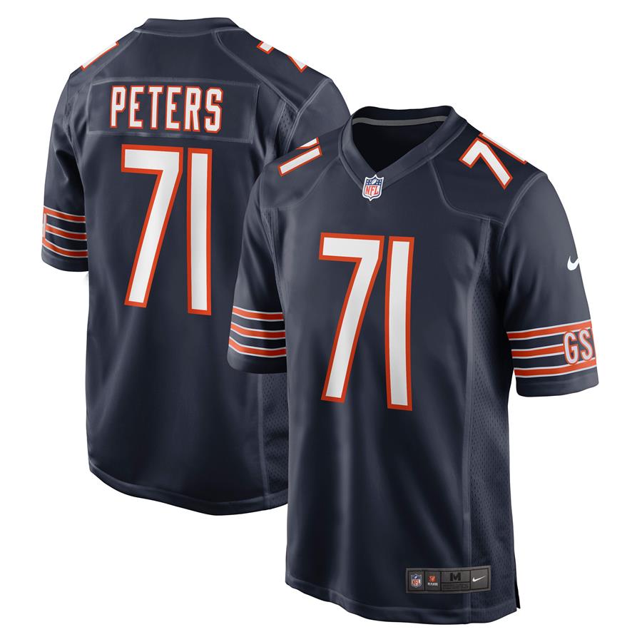 Jason Peters Chicago Bears Nike Game Jersey - Navy