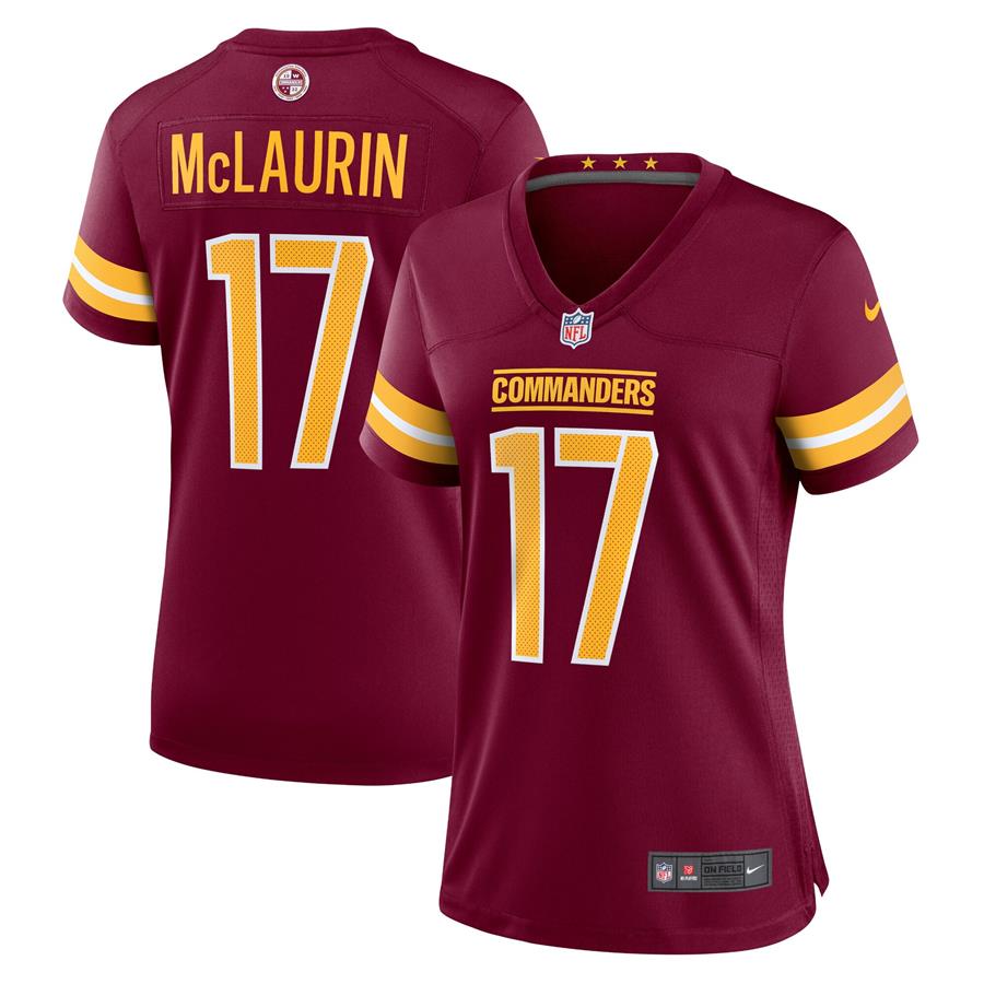 Terry McLaurin Washington Commanders Nike Women's Game Jersey - Burgundy