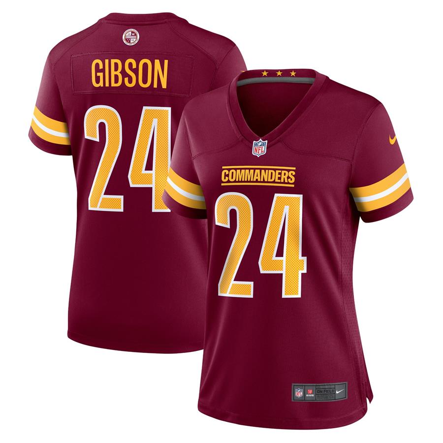 Antonio Gibson Washington Commanders Nike Women's Game Jersey - Burgundy