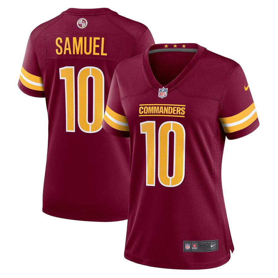 Curtis Samuel Washington Commanders Nike Women's Game Jersey - Burgundy