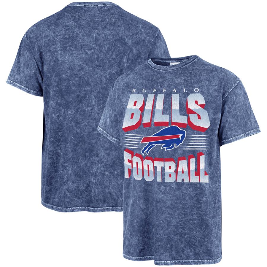 Buffalo Bills '47 Rocker Vintage Tubular T-Shirt - Royal