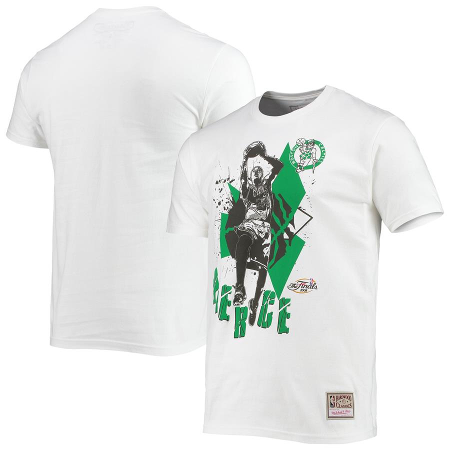 Paul Pierce Boston Celtics Mitchell & Ness Suite Sensations Player T-Shirt - White