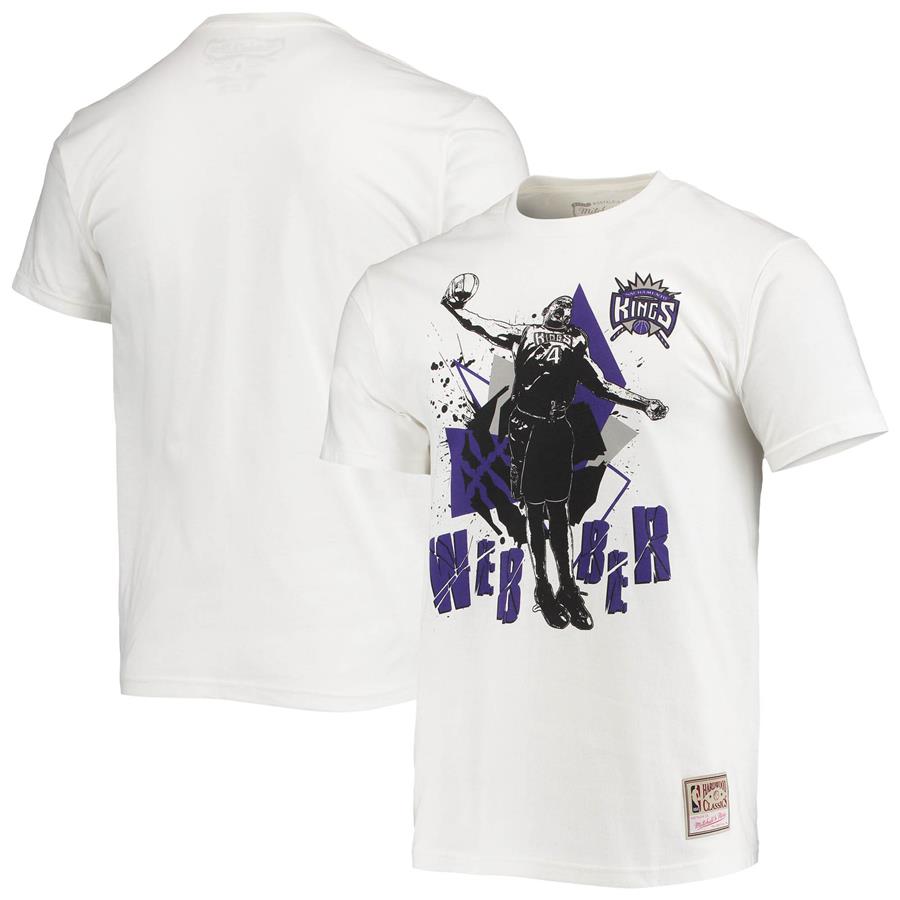 Chris Webber Sacramento Kings Mitchell & Ness Suite Sensations Player T-Shirt - White