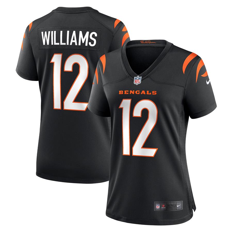 Pooka Williams Jr. Cincinnati Bengals Nike Women's Game Player Jersey - Black