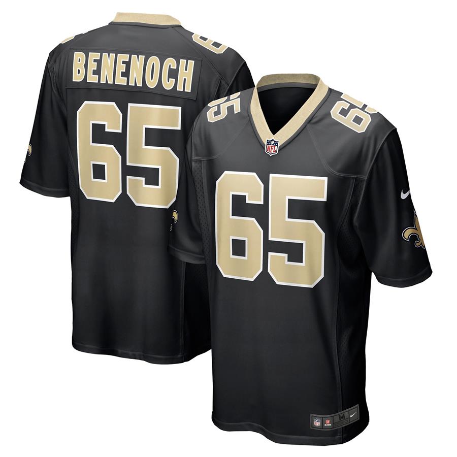 Caleb Benenoch New Orleans Saints Nike Game Player Jersey - Black