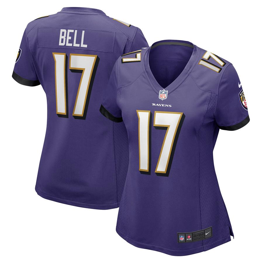 Le'Veon Bell Baltimore Ravens Nike Women's Game Player Jersey - Purple
