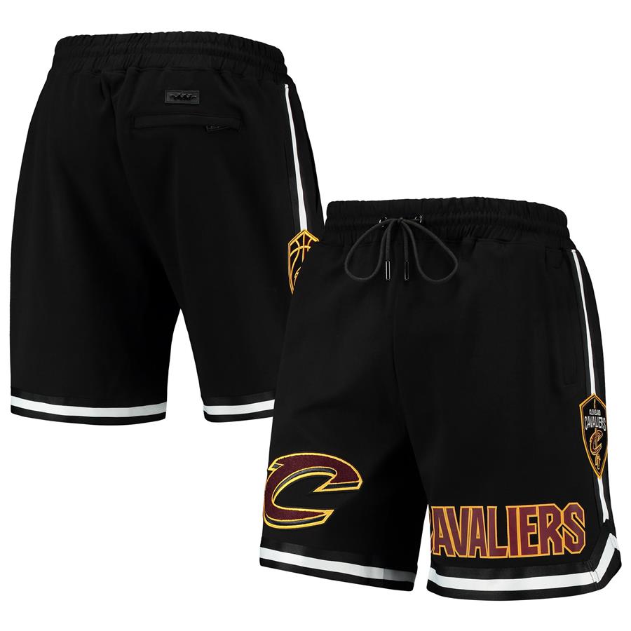 Cleveland Cavaliers Pro Standard Team Chenille Shorts - Black