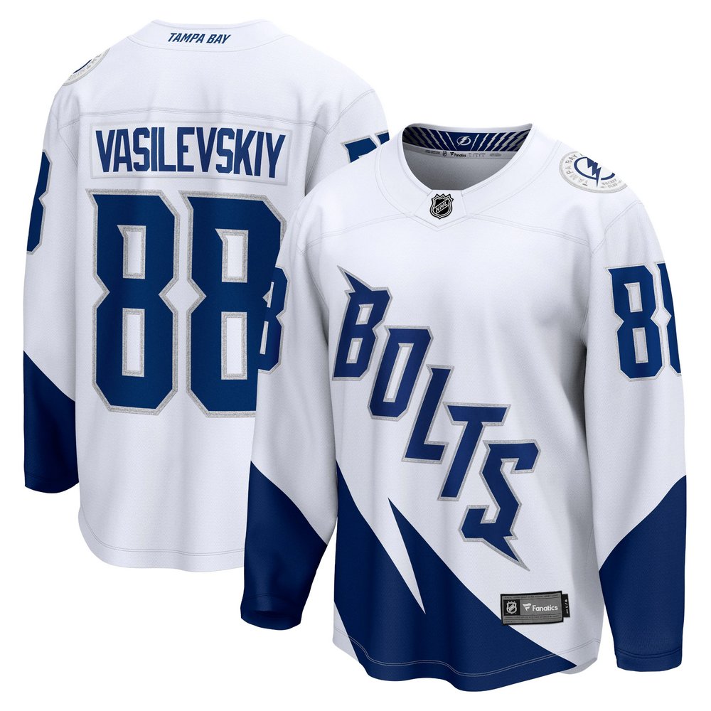Andrei Vasilevskiy Tampa Bay Lightning Fanatics Branded 2022 NHL Stadium Series Breakaway Player Jersey - White