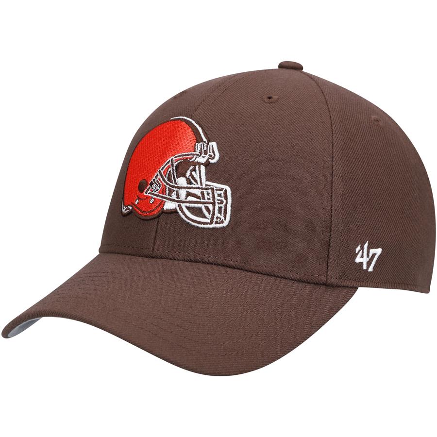 Cleveland Browns '47 Logo MVP Adjustable Hat - Brown