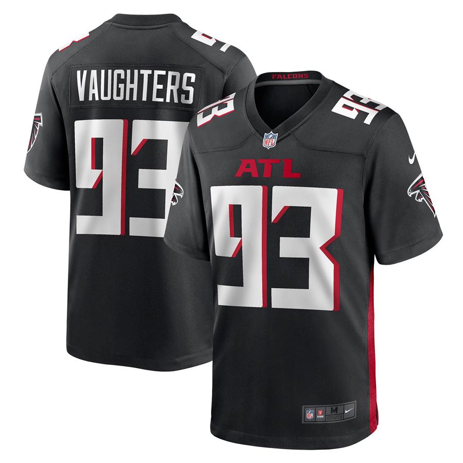 James Vaughters Atlanta Falcons Nike Game Jersey - Black