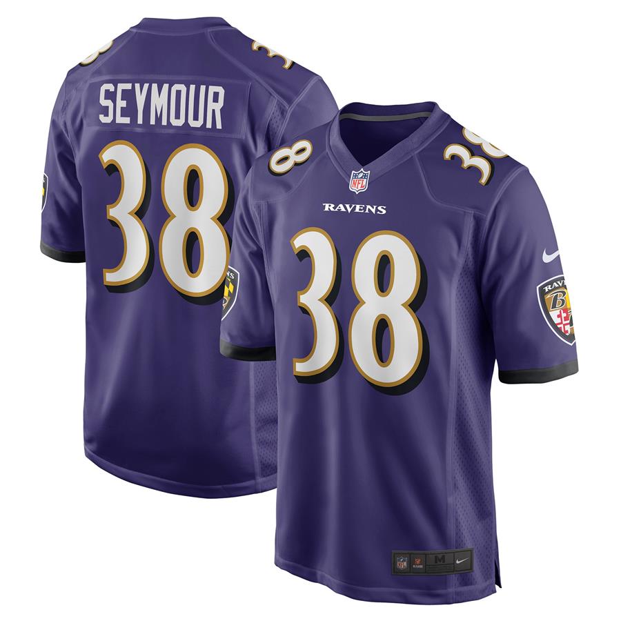 Kevon Seymour Baltimore Ravens Nike Game Jersey - Purple