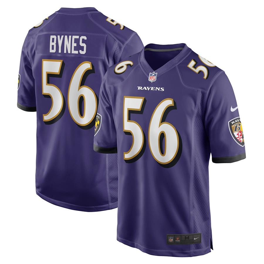 Josh Bynes Baltimore Ravens Nike Game Jersey - Purple