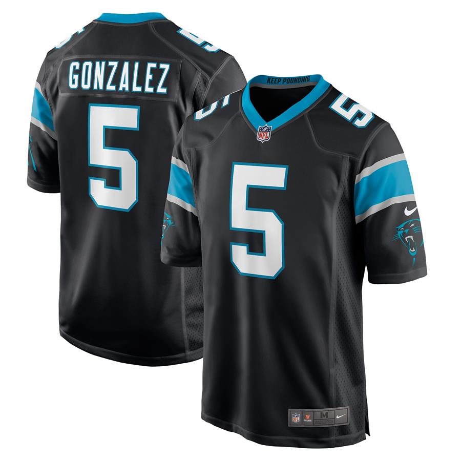Zane Gonzalez Carolina Panthers Nike Game Jersey - Black