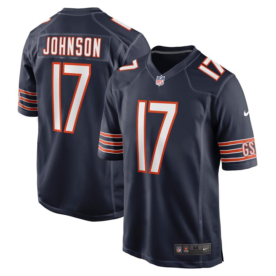 Brian Johnson Chicago Bears Nike Game Jersey - Navy