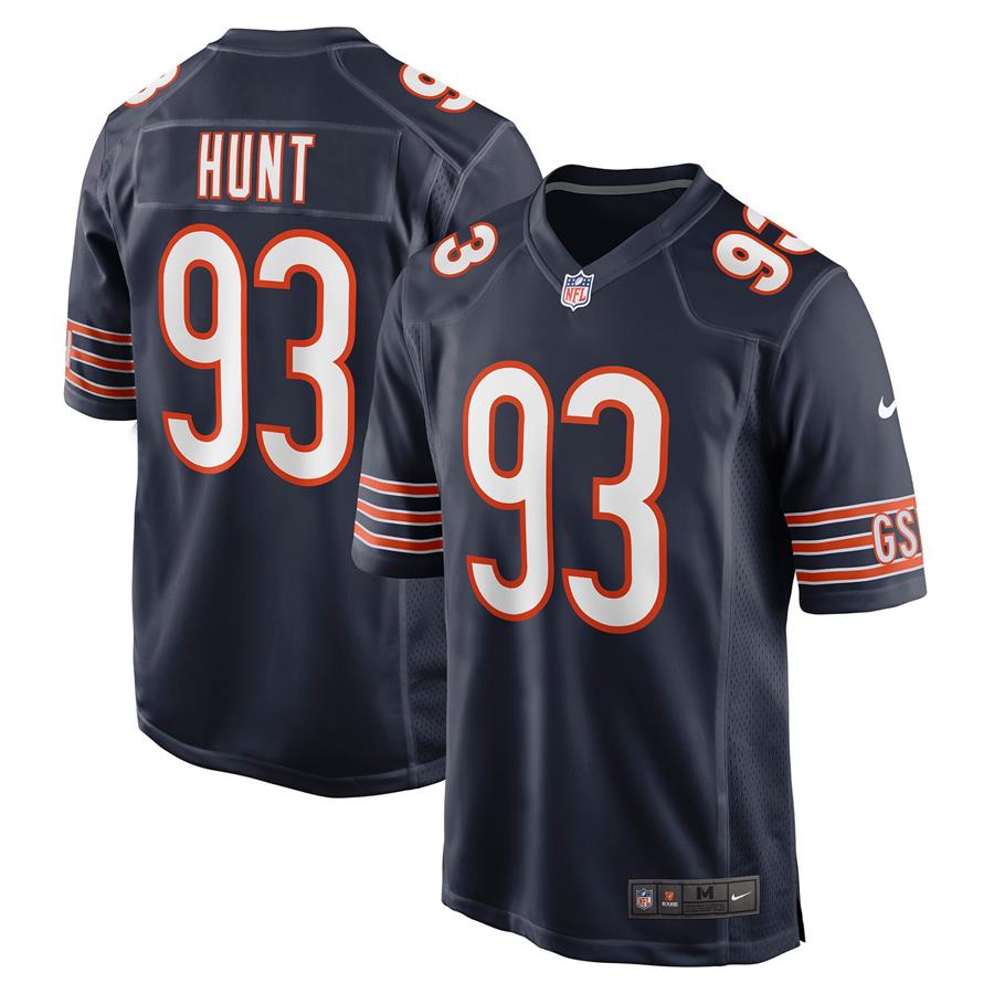 Margus Hunt Chicago Bears Nike Game Jersey - Navy