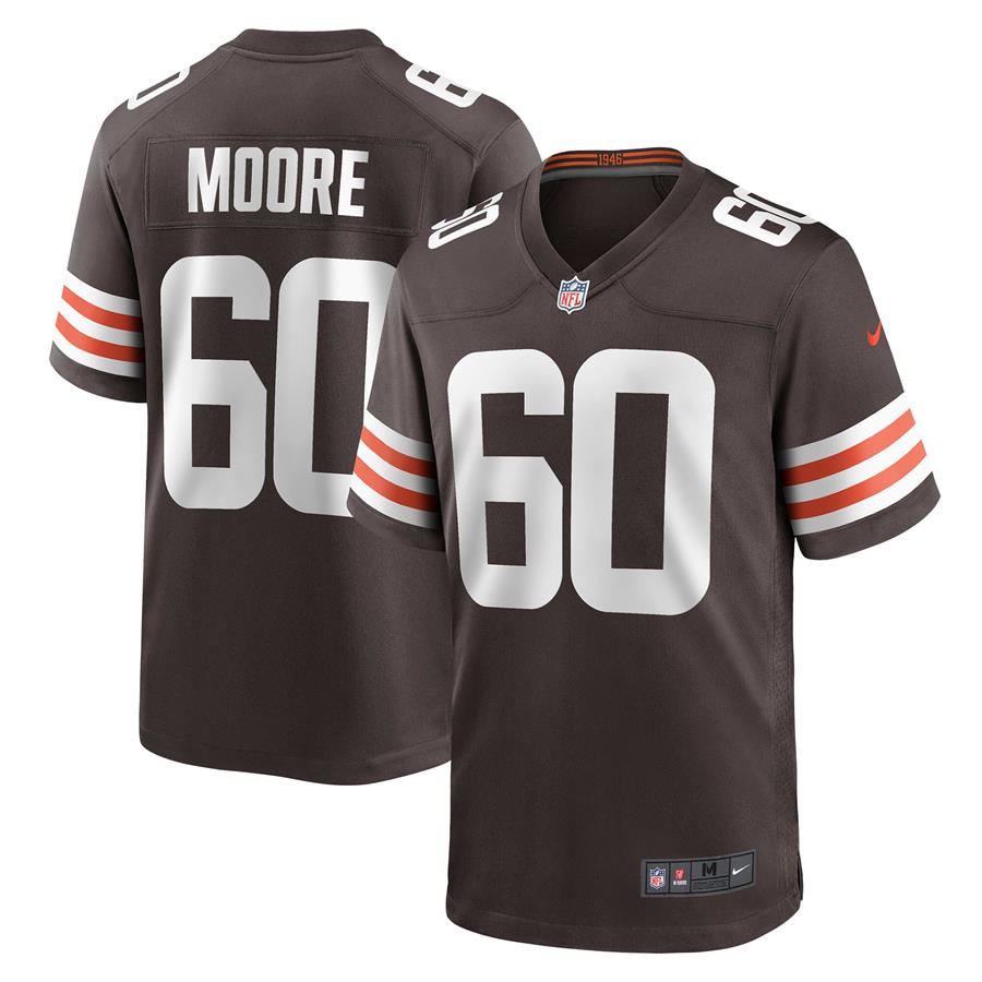 David Moore Cleveland Browns Nike Game Jersey - Brown