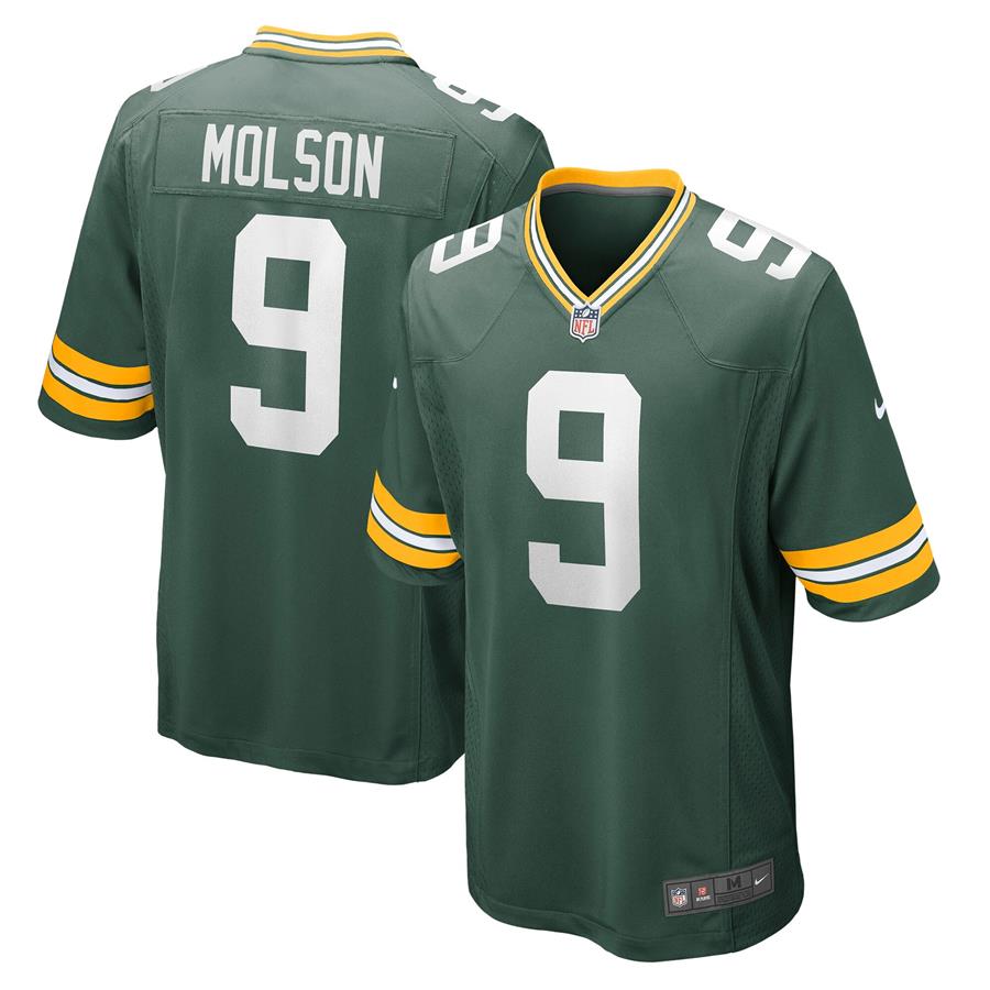 JJ Molson Green Bay Packers Nike Player Game Jersey - Green