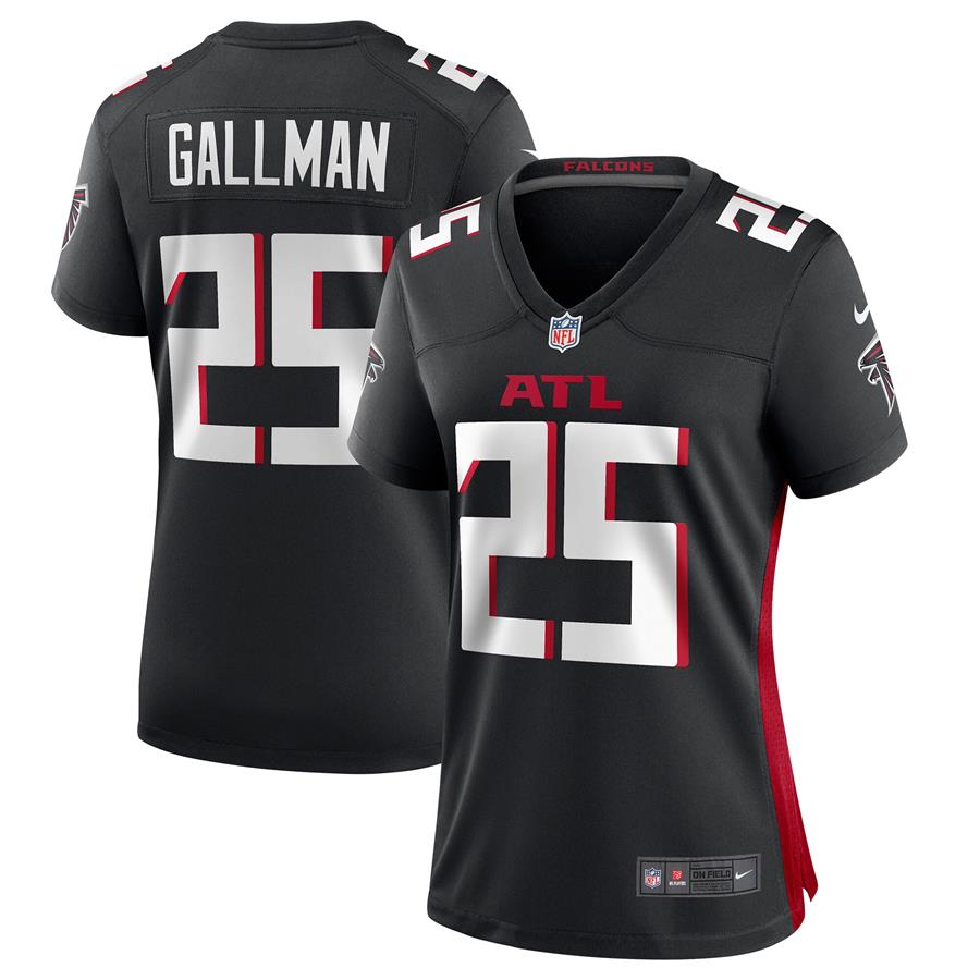 Wayne Gallman Atlanta Falcons Nike Women's Game Jersey - Black