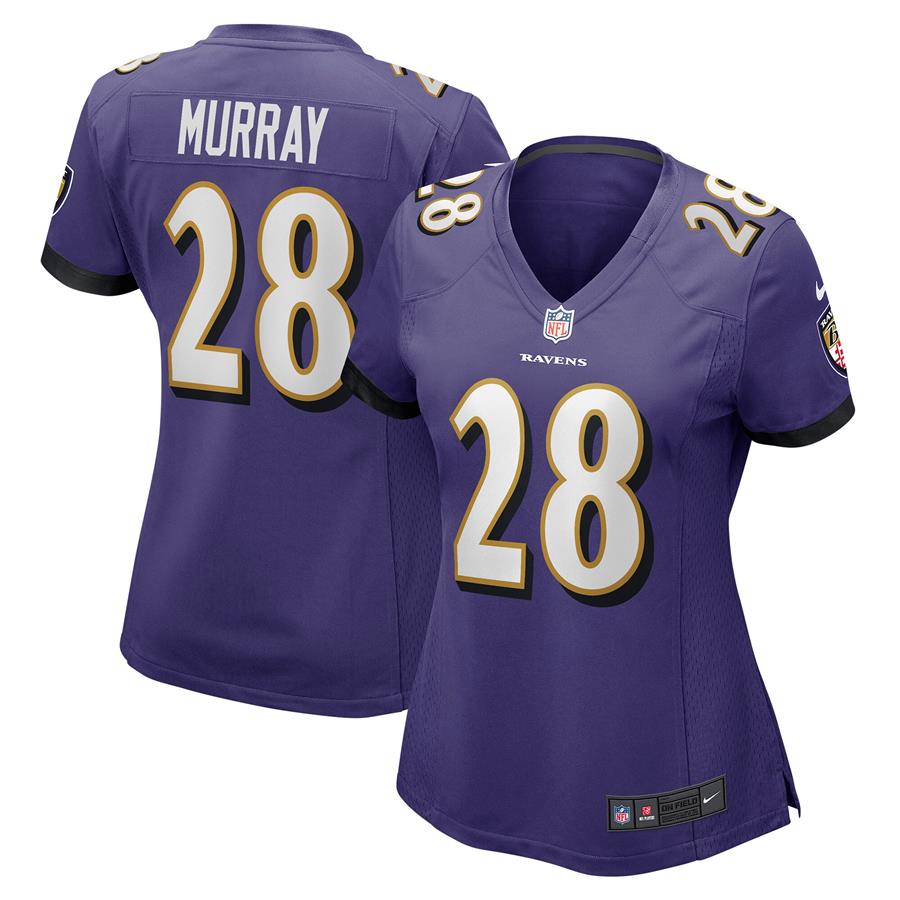 Latavius Murray Baltimore Ravens Nike Women's Game Jersey - Purple