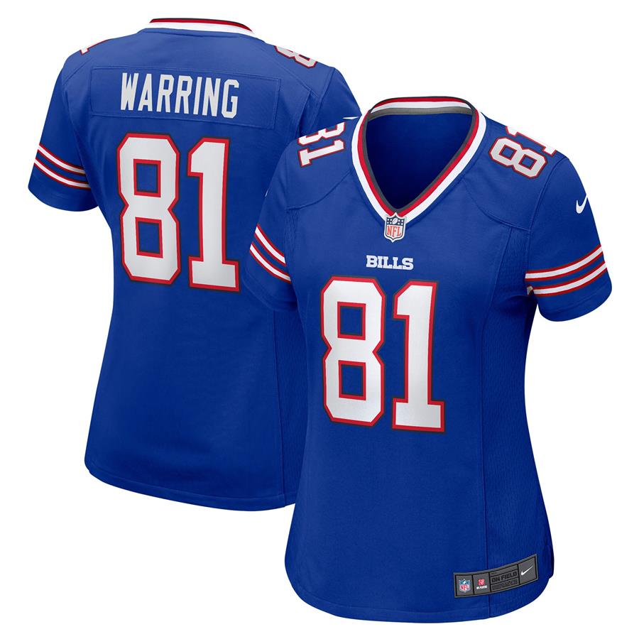 Kahale Warring Buffalo Bills Nike Women's Game Jersey - Royal