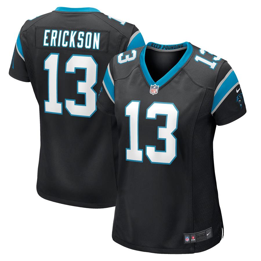 Alex Erickson Carolina Panthers Nike Women's Game Jersey - Black