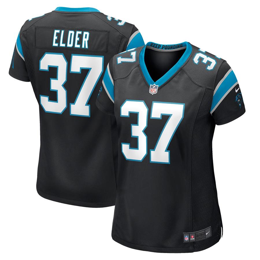 Corn Elder Carolina Panthers Nike Women's Player Game Jersey - Black