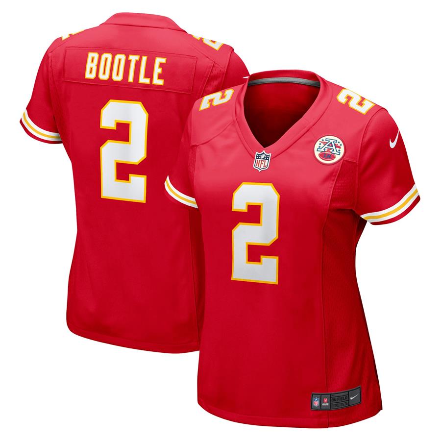 Dicaprio Bootle Kansas City Chiefs Nike Women's Game Jersey - Red