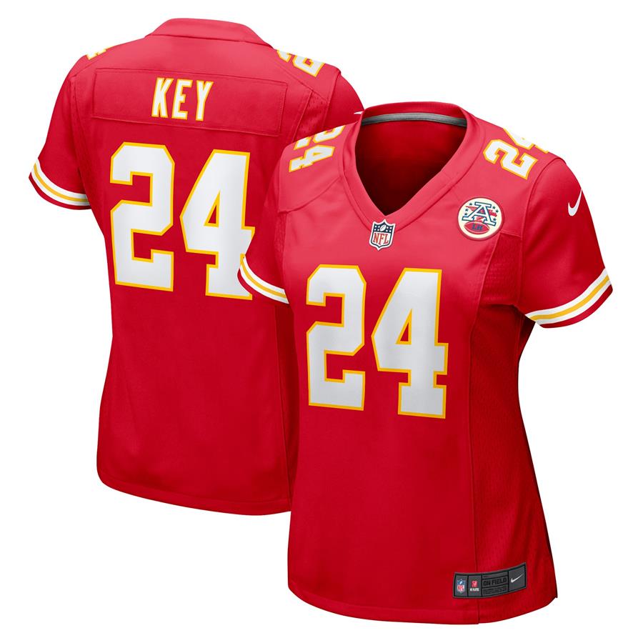 Devon Key Kansas City Chiefs Nike Women's Game Jersey - Red