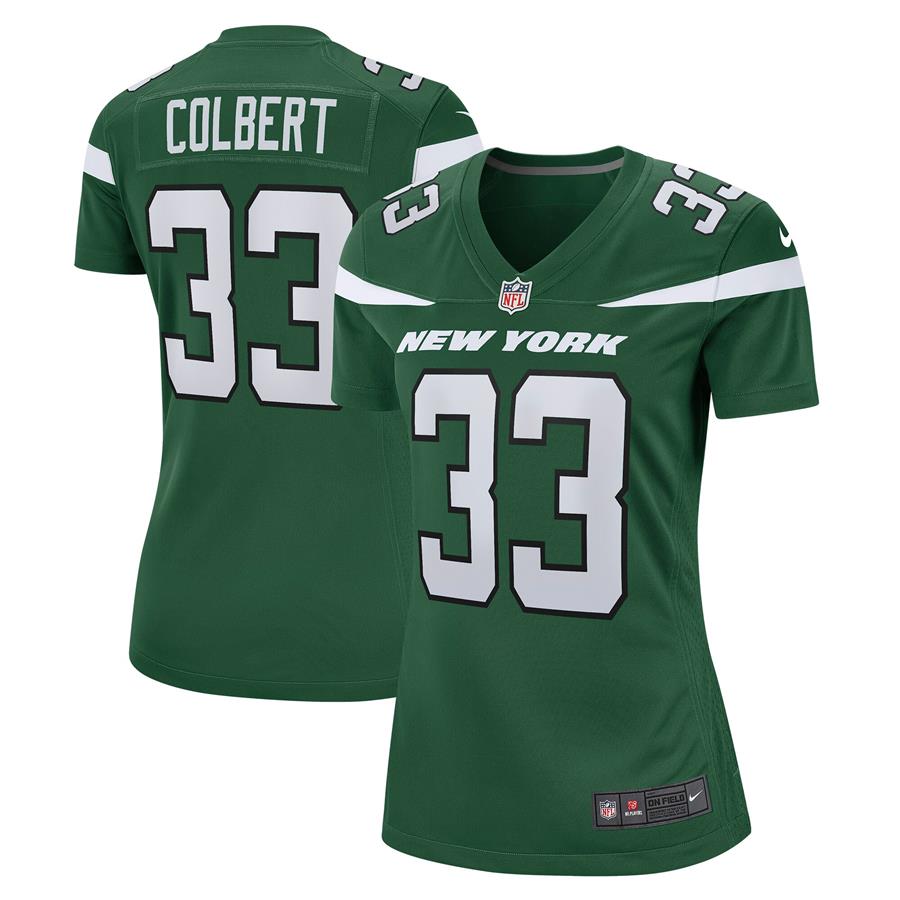 Adrian Colbert New York Jets Nike Women's Game Jersey - Gotham Green