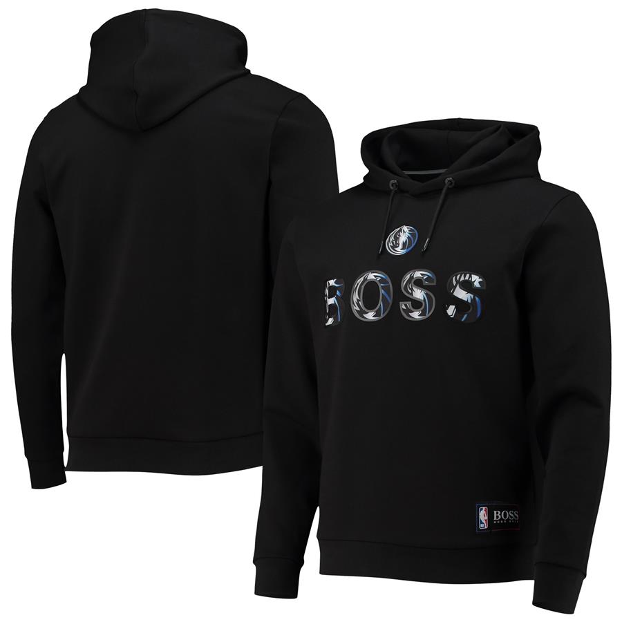 Dallas Mavericks Hugo Boss WBounce 2 Pullover Hoodie - Black