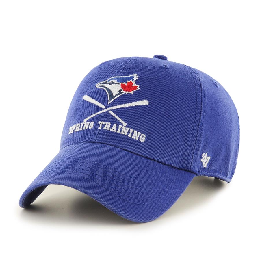 Toronto Blue Jays '47 2022 MLB Spring Training Cross Bone Clean Up Adjustable Hat - Royal