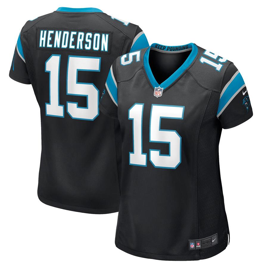 C.J. Henderson Carolina Panthers Nike Women's Game Jersey - Black
