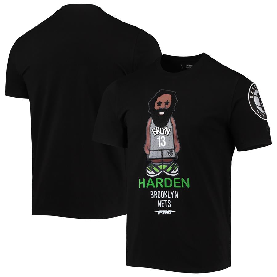 James Harden Brooklyn Nets Pro Standard Caricature T-Shirt - Black