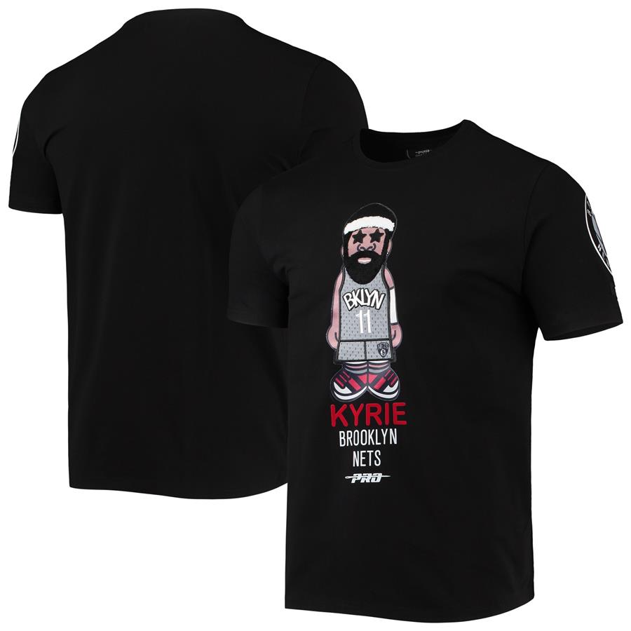 Kyrie Irving Brooklyn Nets Pro Standard Caricature T-Shirt - Black