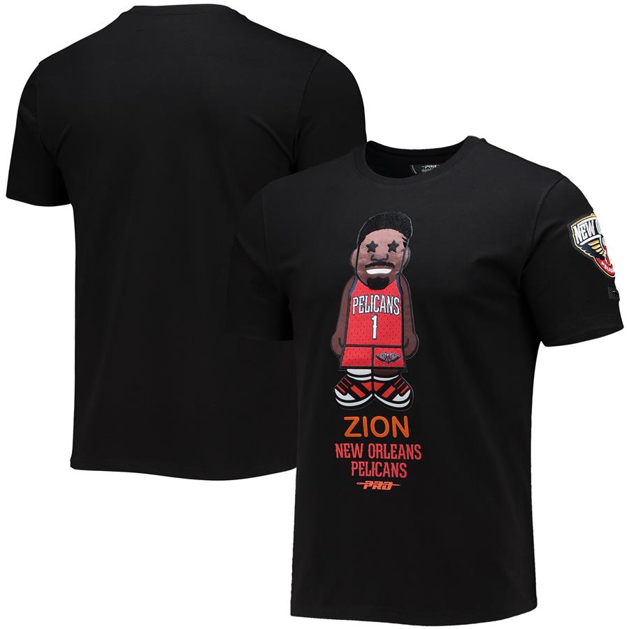 Zion Williamson New Orleans Pelicans Pro Standard Caricature T-Shirt - Black
