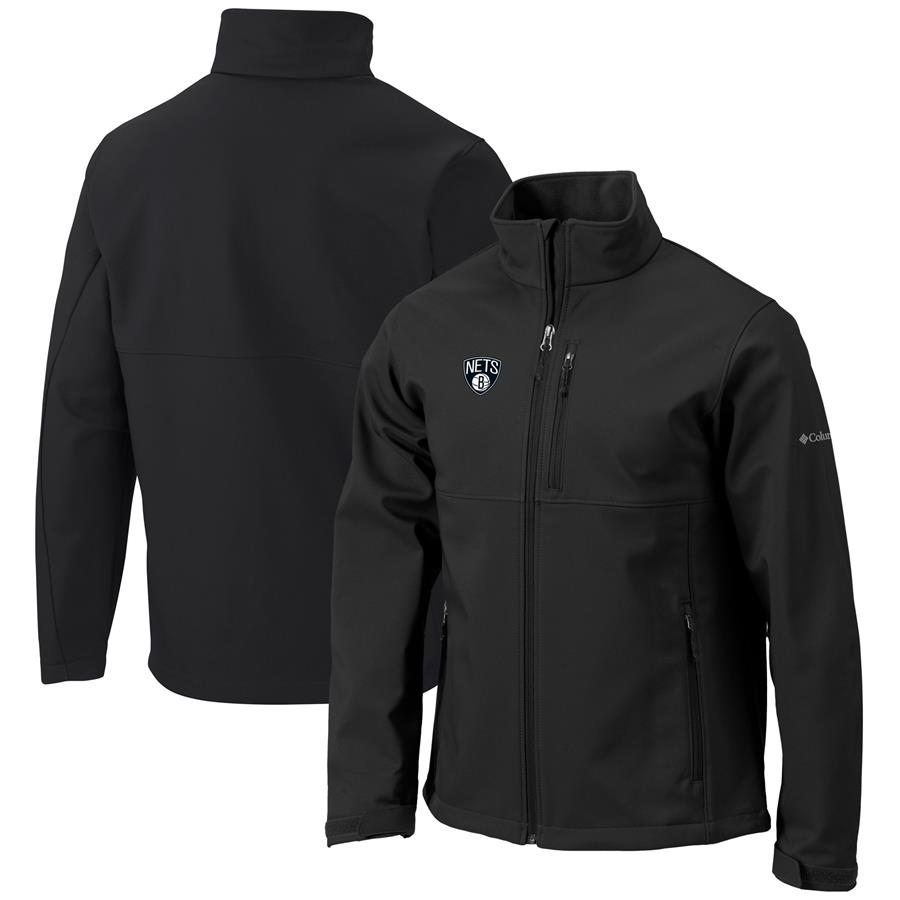Brooklyn Nets Columbia Ascender Full-Zip Jacket - Black