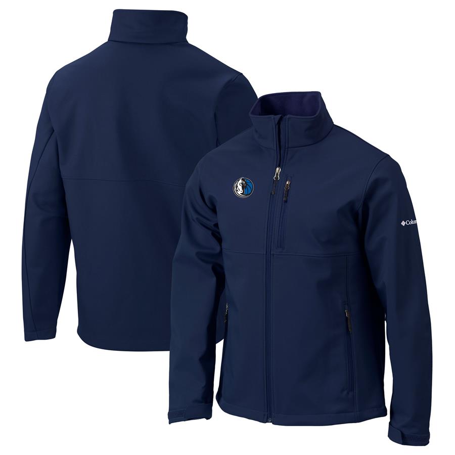 Dallas Mavericks Columbia Ascender Full-Zip Jacket - Navy