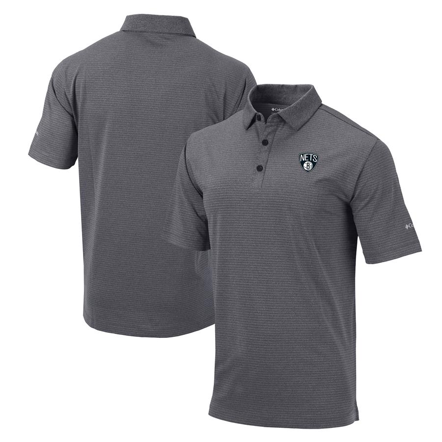 Brooklyn Nets Columbia Sunday Polo - Black