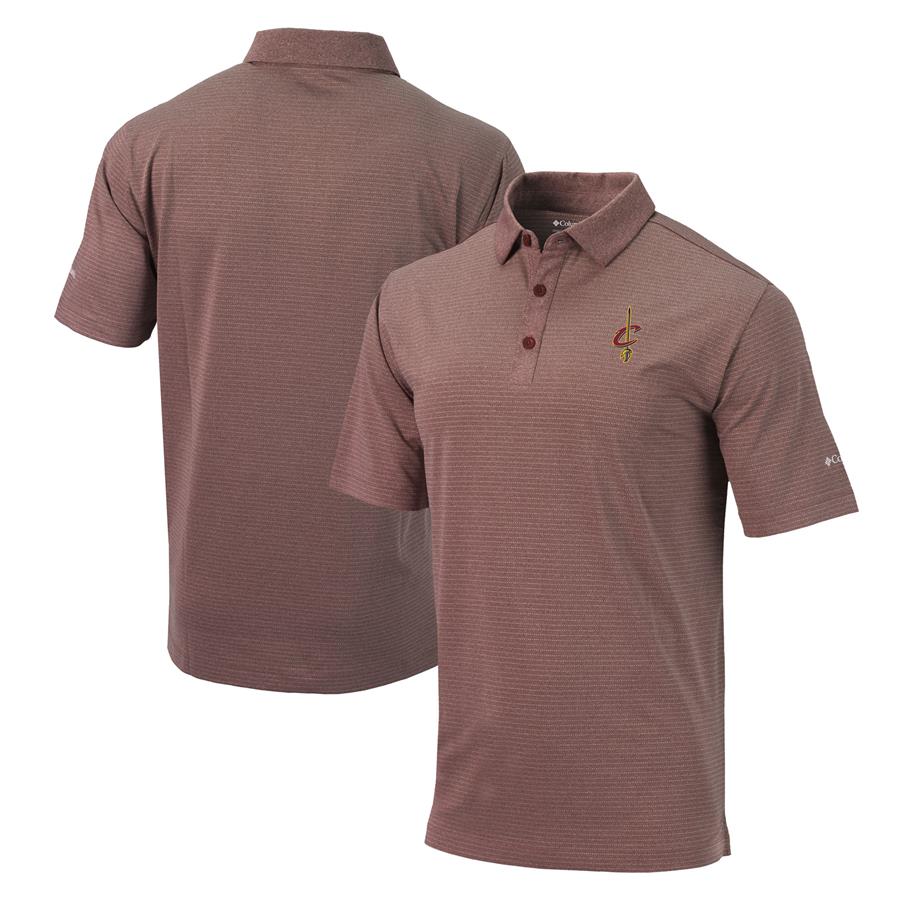 Cleveland Cavaliers Columbia Sunday Polo - Wine