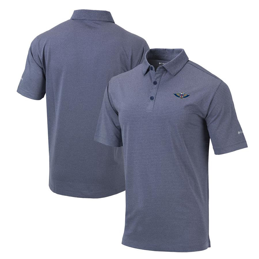 New Orleans Pelicans Columbia Sunday Polo - Navy