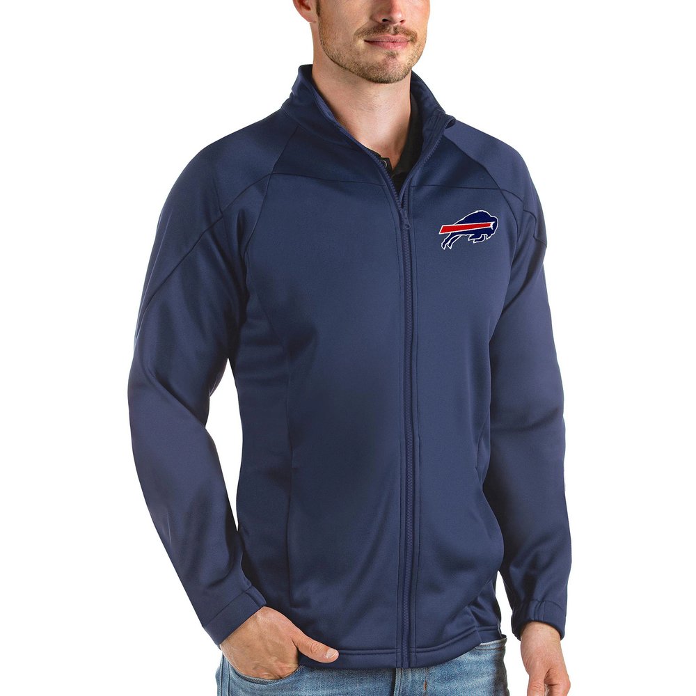Buffalo Bills Antigua Links Full-Zip Golf Jacket - Navy