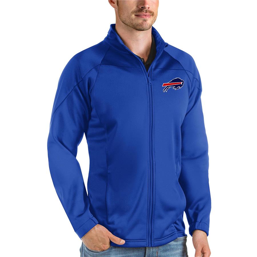 Buffalo Bills Antigua Links Full-Zip Golf Jacket - Royal