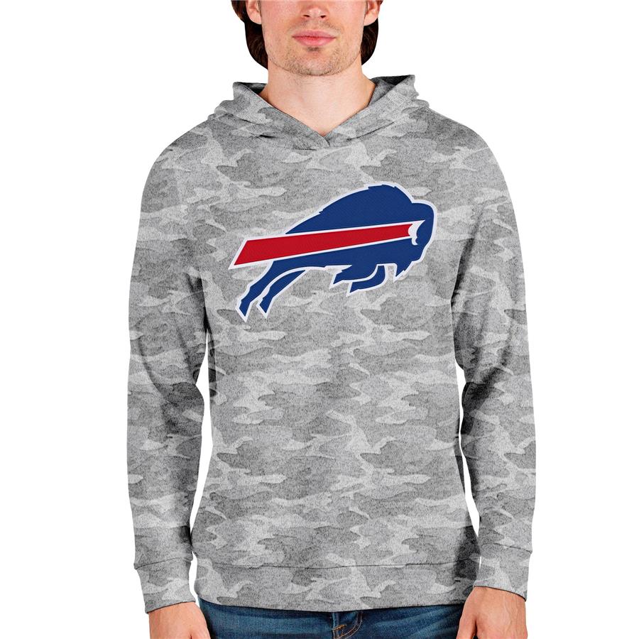 Buffalo Bills Antigua Team Absolute Pullover Hoodie - Camo