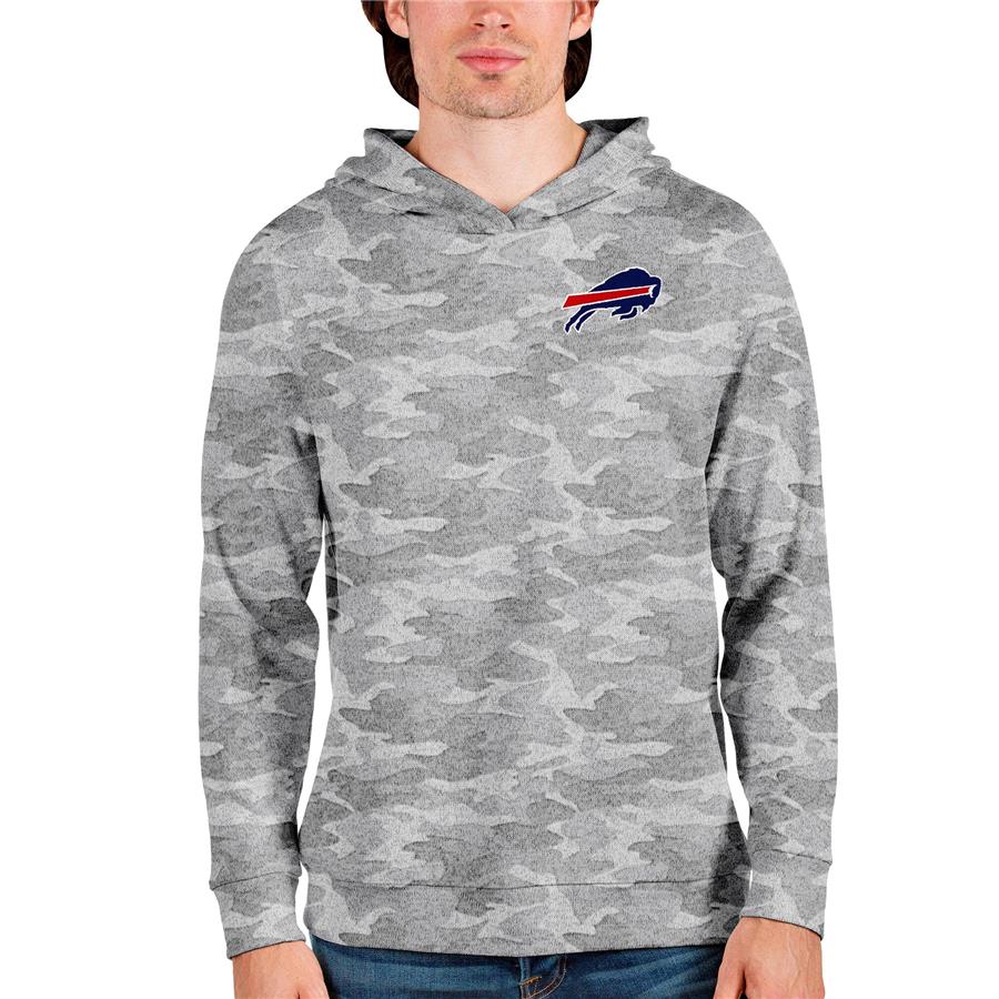 Buffalo Bills Antigua Absolute Pullover Hoodie - Camo